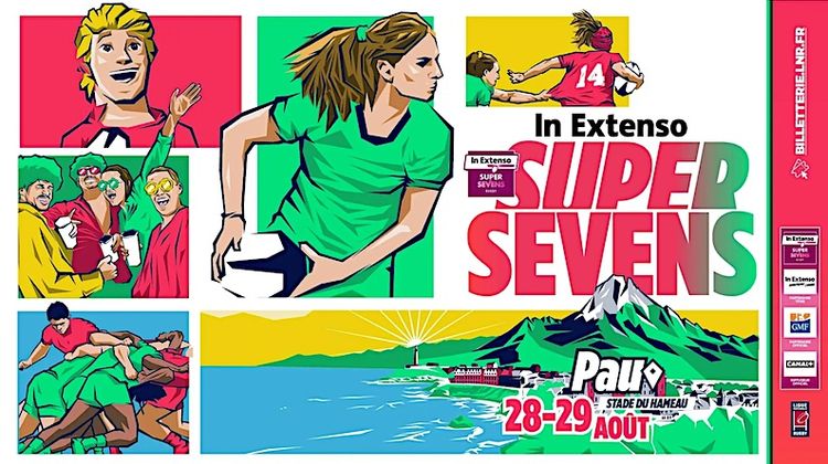 SUPERSEVENS – Bayonne 7e et Pau 8e de la première étape à Biarritz